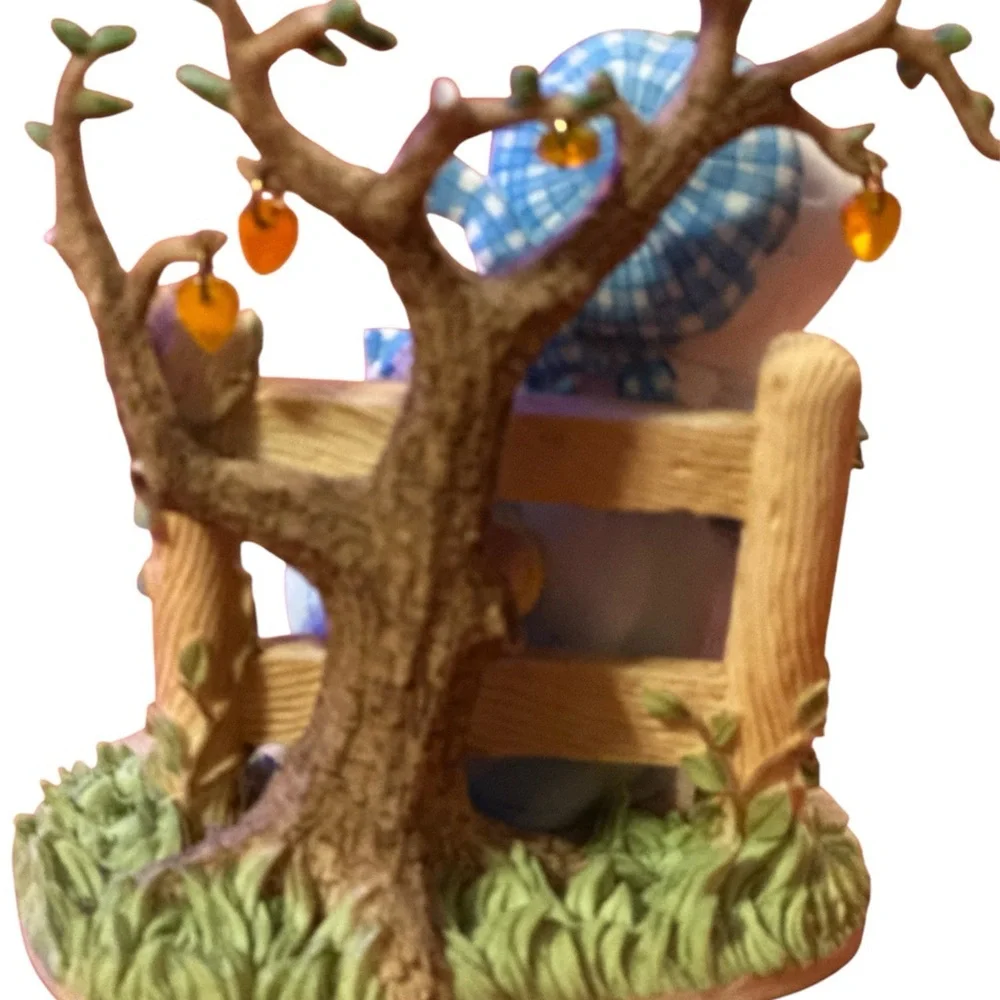 Cherished Teddies Charming Bear Figurine with Blue Accents